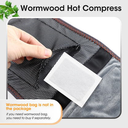 Red Light Therapy Massage Belt with Vibration for Lower Back Pain Relief